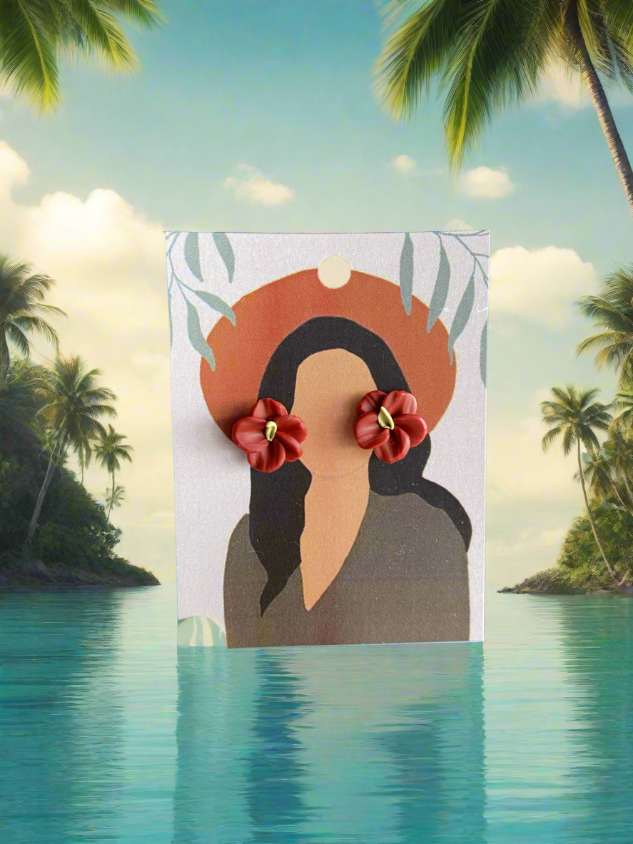 Maga Flower Studs