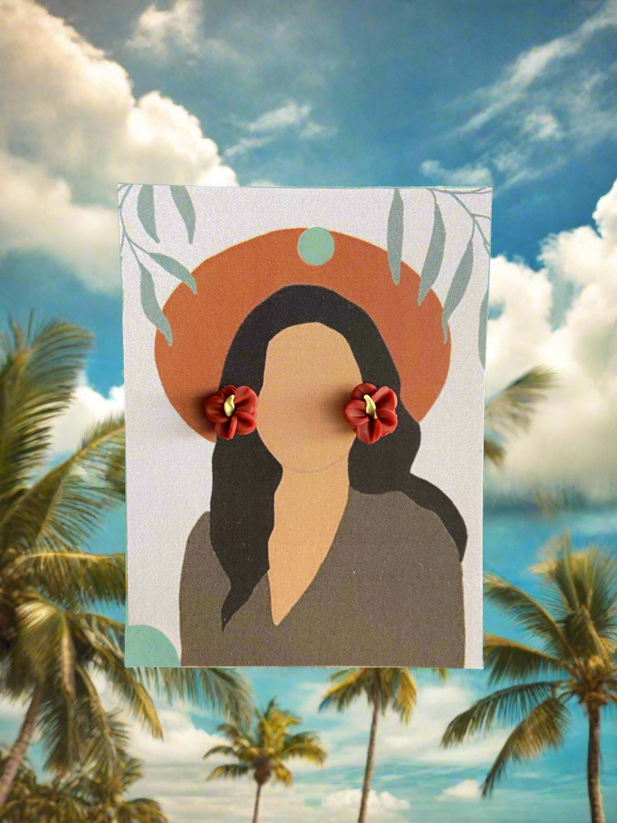Maga Flower Studs