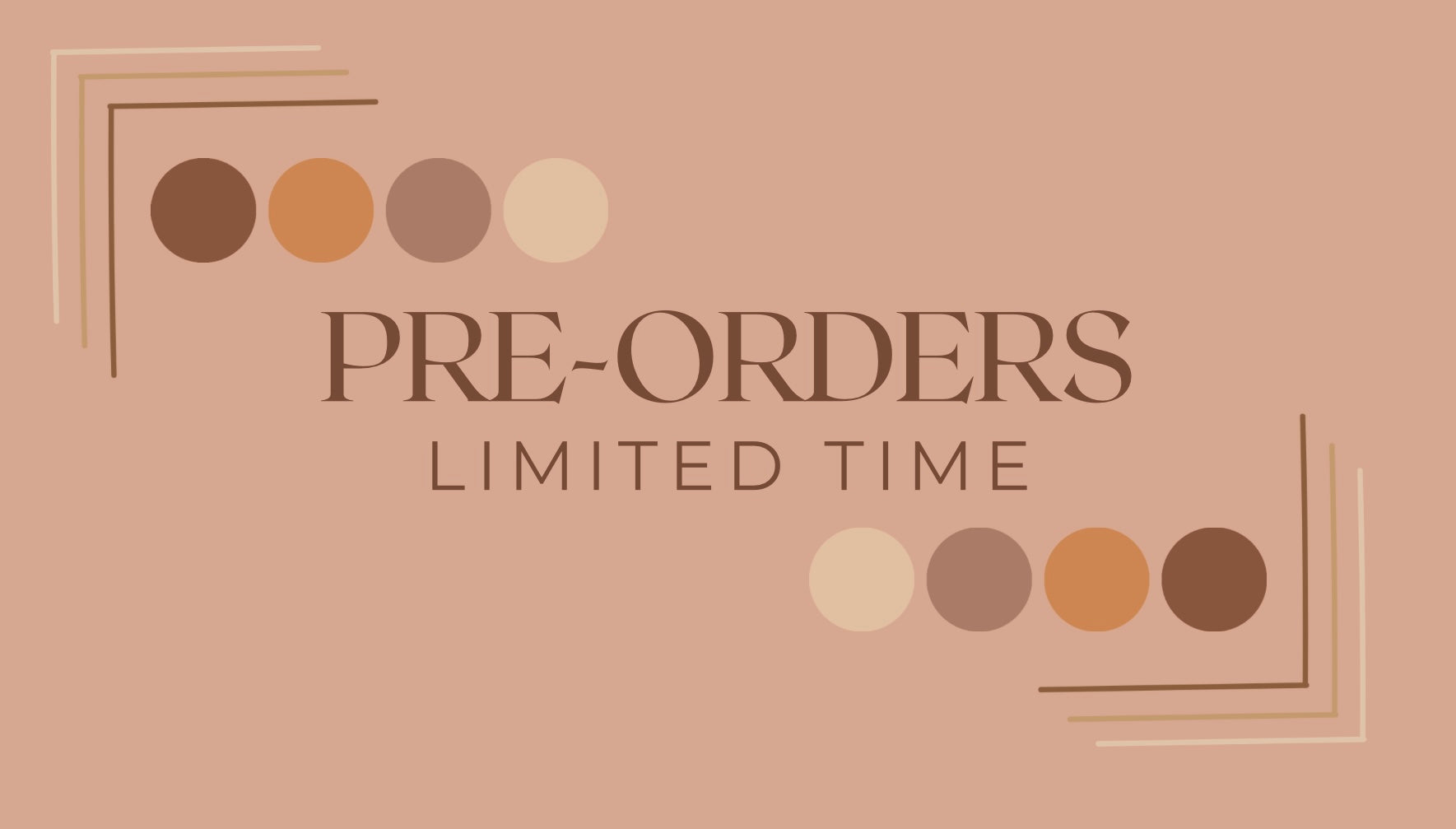 PRE-ORDERS