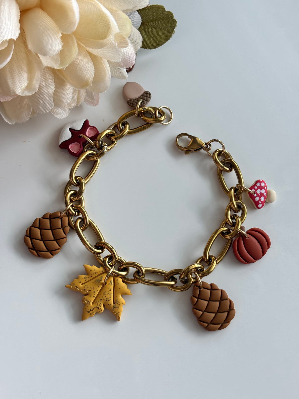 Fall Charm Bracelet