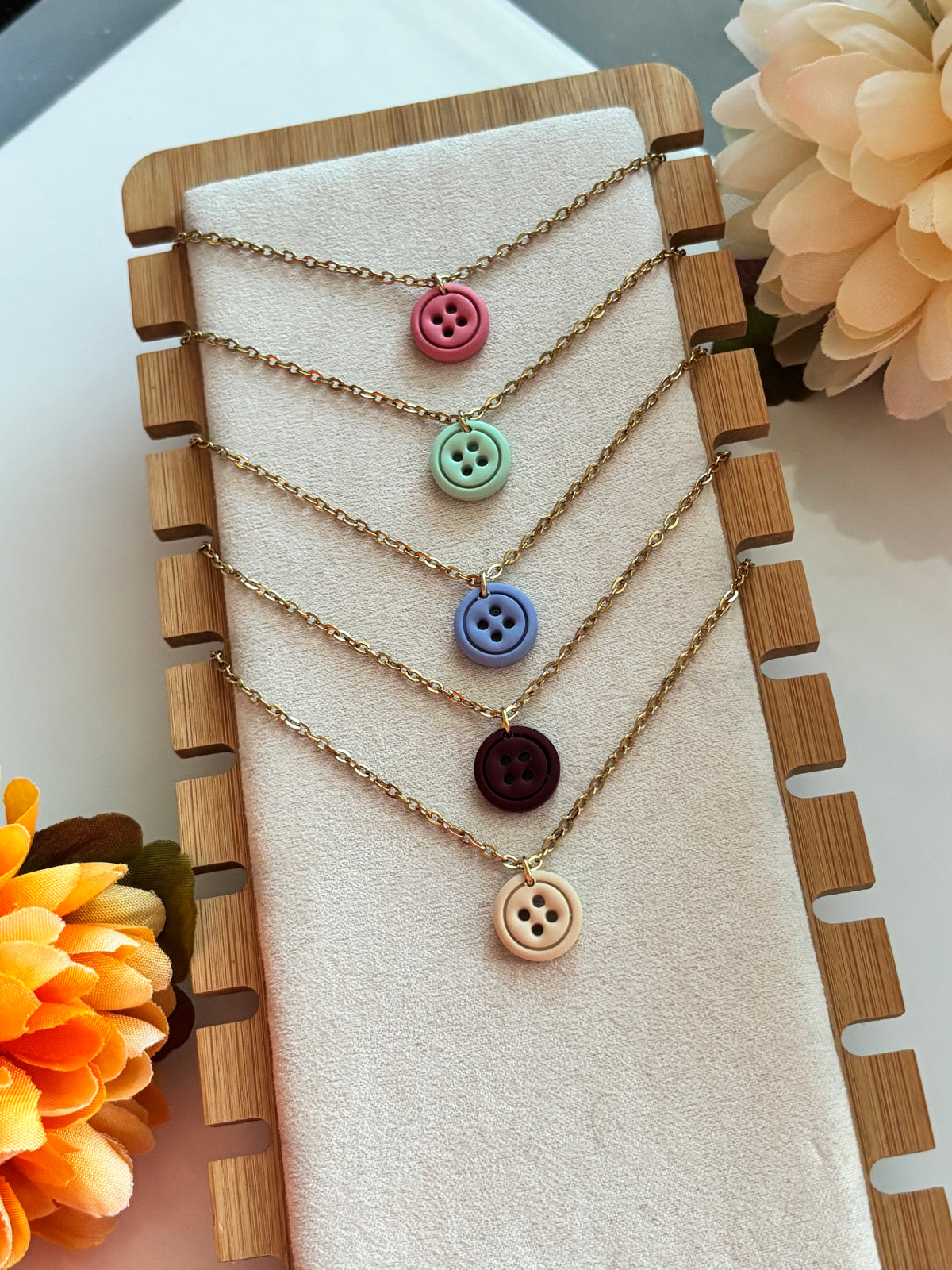 Buttons Necklaces