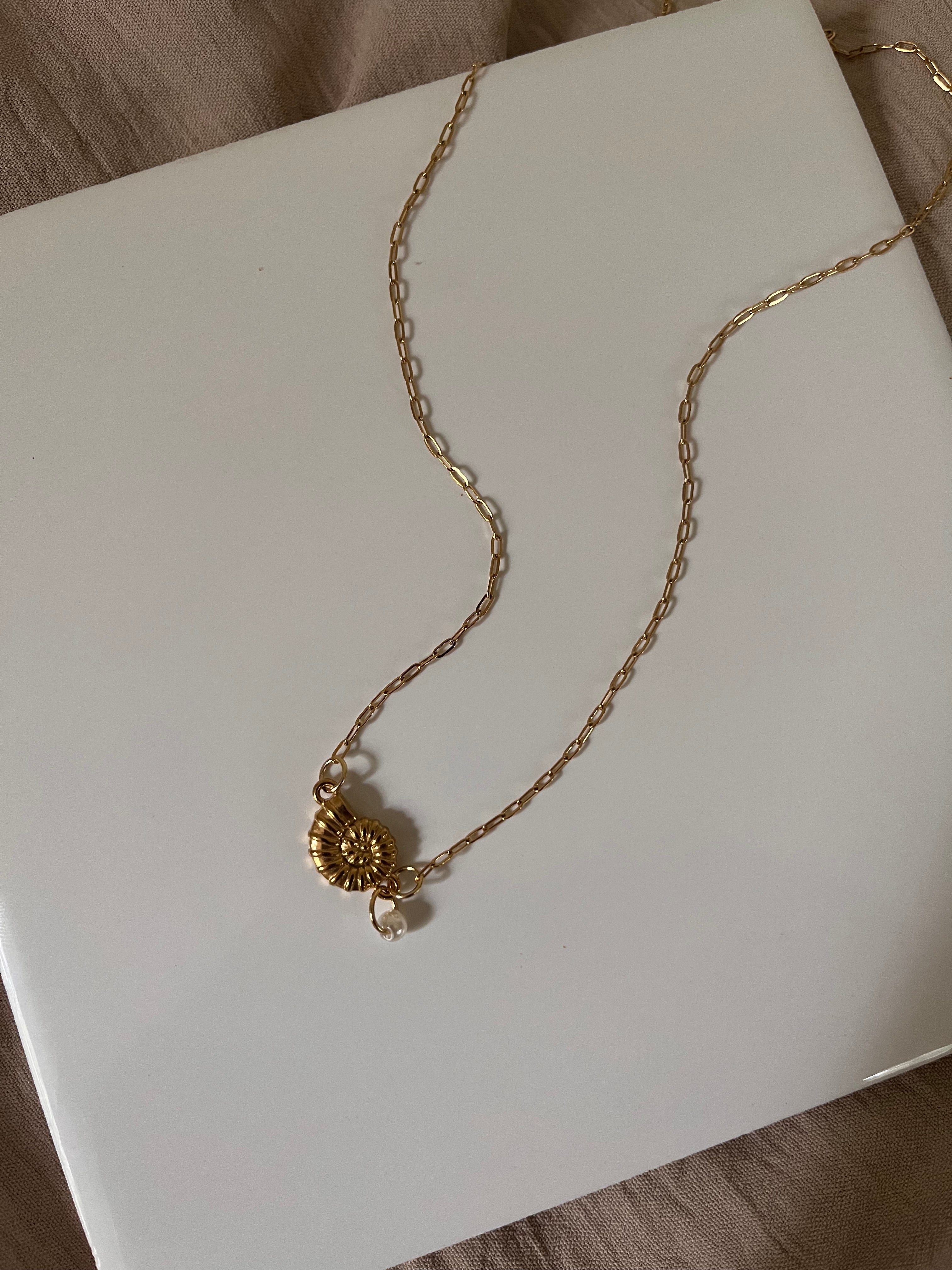 Snail Necklace