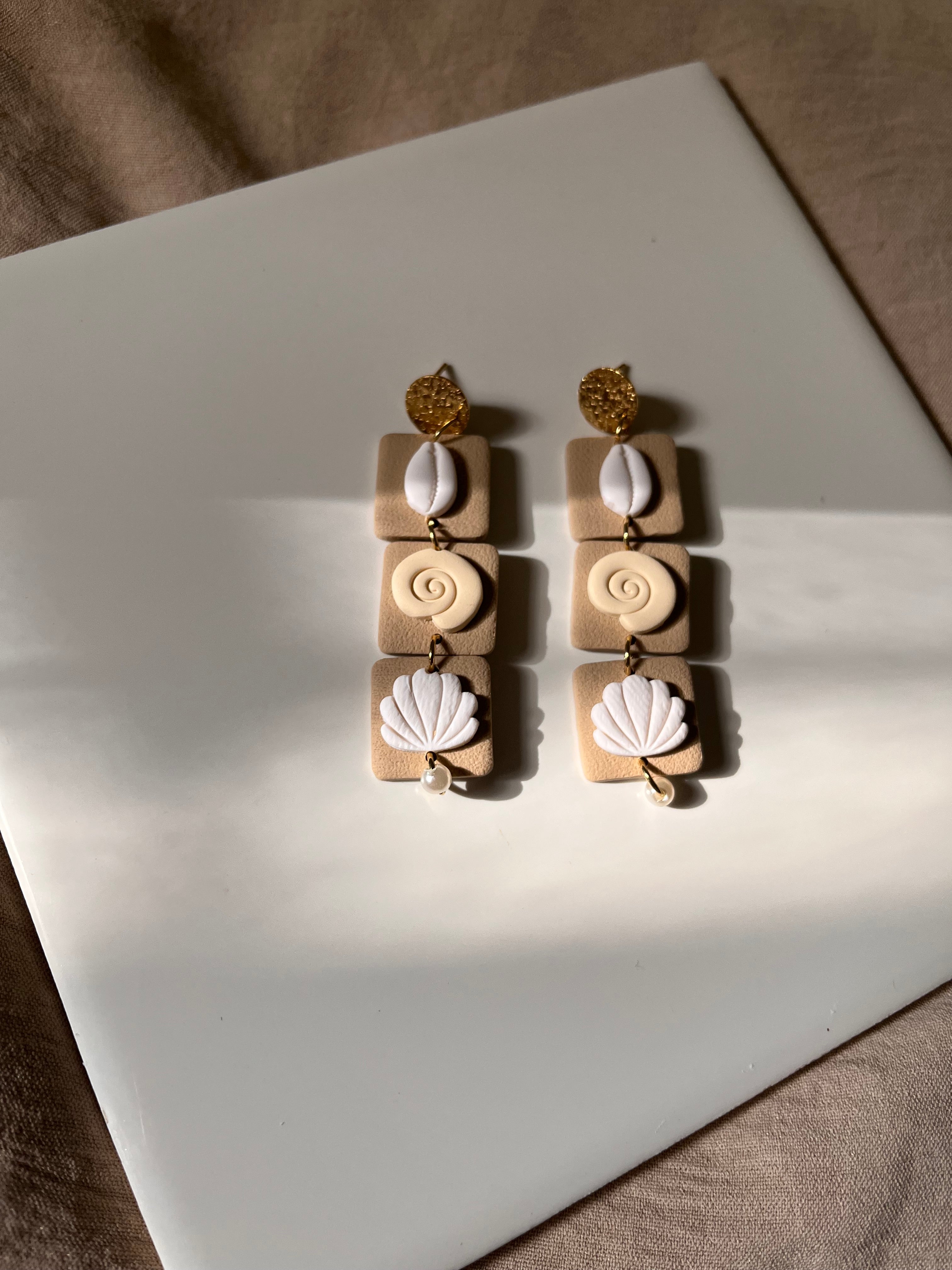 Beachy Tile Dangles