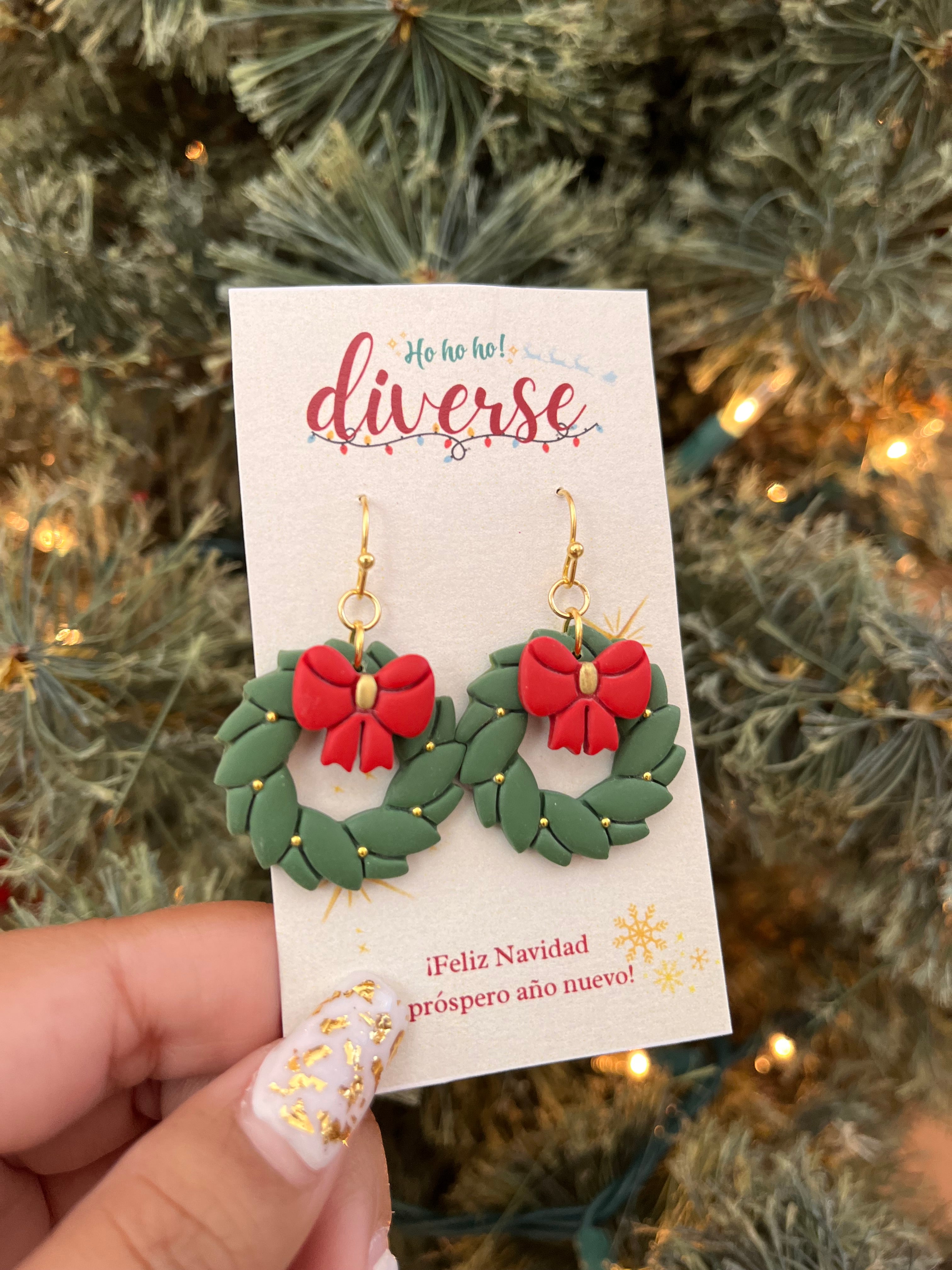 Holly Christmas Wreath