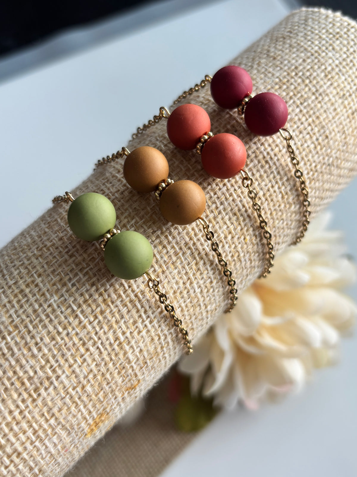Fall Pebbles Bracelet