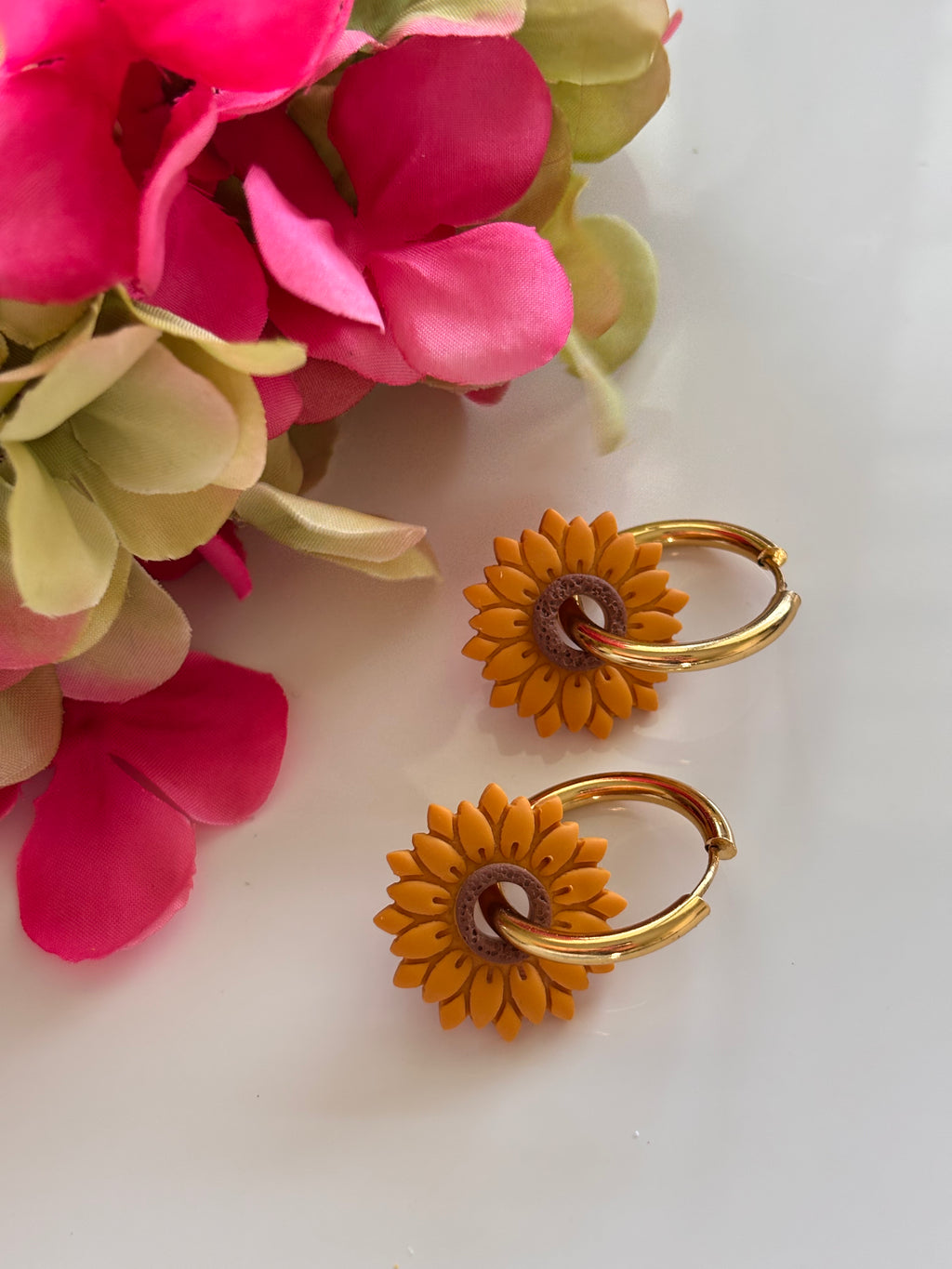 Sunflower Hoops